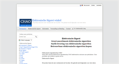 Desktop Screenshot of elektronische-sigarettenshop.com